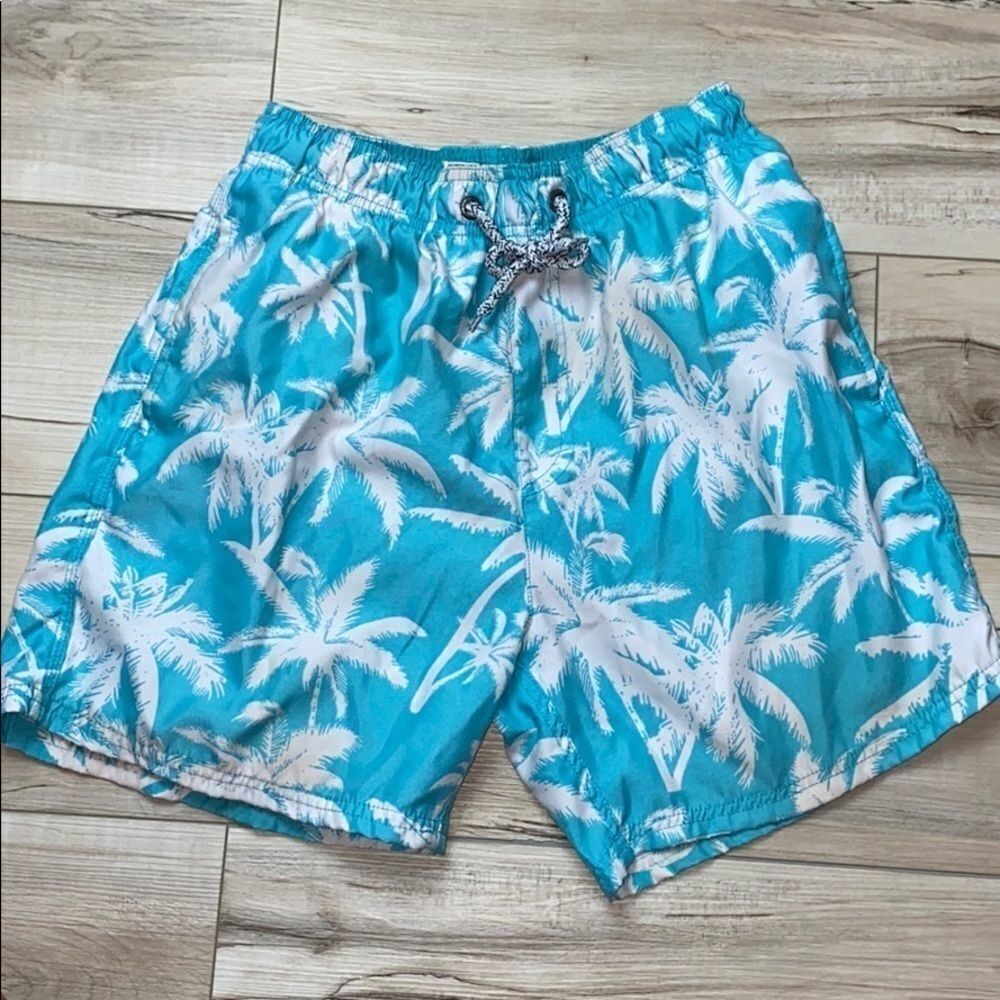 The Endless Summer Palms Swim Trunks Small